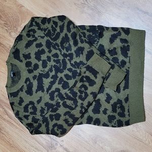 Leopard Print Sweater